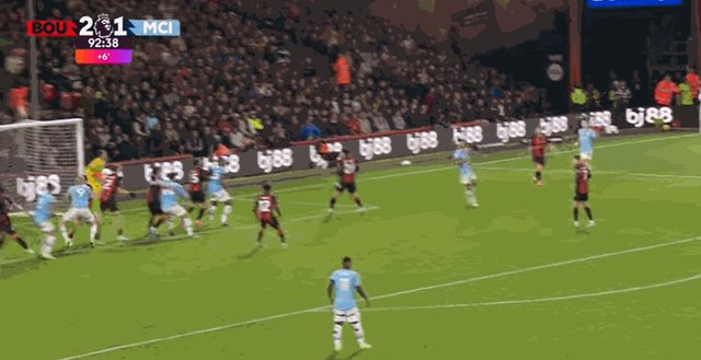 【英超】曼城1比2不敌伯恩茅斯遭连败，塞梅尼奥进球